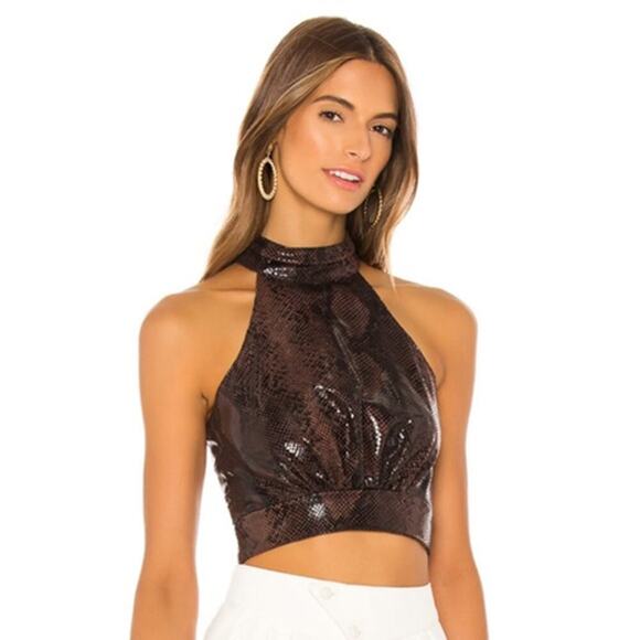 NBD Bree Top French Roast Size S - Picture 2 of 6